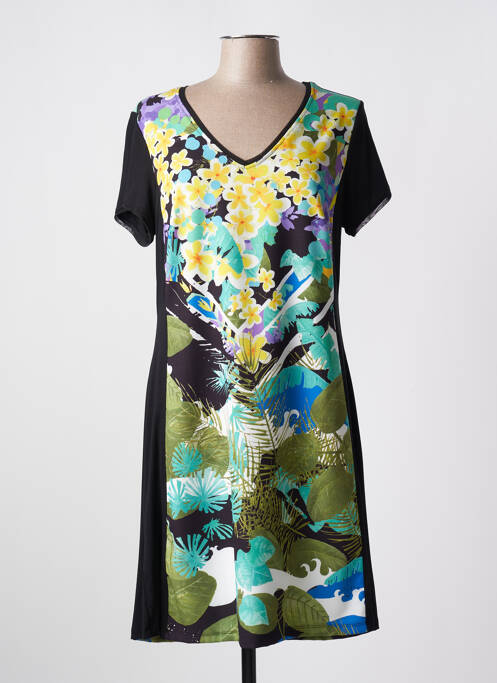 Rochie midi negru MALOKA femeie