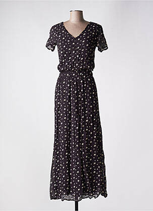 Rochie lungă negru SCHOOL RAG femeie