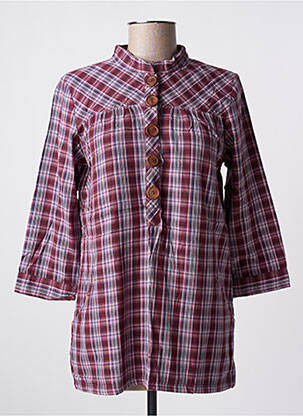 Tunică mâneci lungi violet ICHI femeie