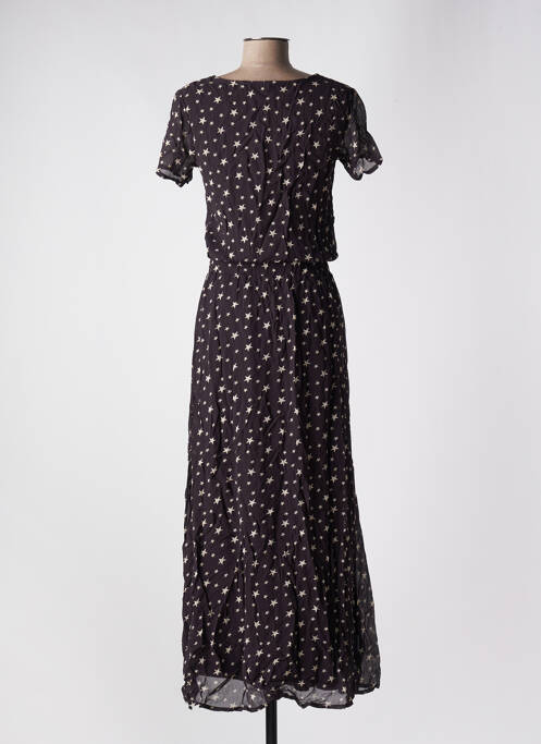 Rochie lungă negru SCHOOL RAG femeie