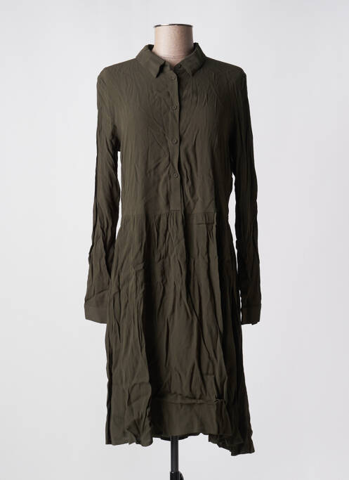 Rochie midi verde MINIMUM femeie