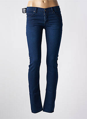 Blugi cu croială slim buzunare albastru CHEAP MONDAY femeie
