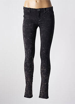Pantalon slim buzunare negru DR DENIM femeie