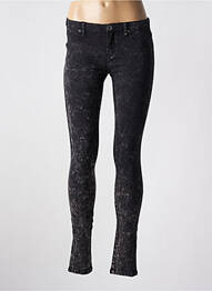 Pantalon slim buzunare negru DR DENIM femeie