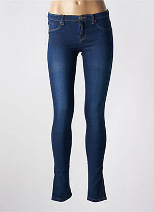 Blugi cu croială slim albastru DR DENIM femeie