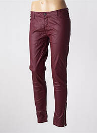 Pantalon slim buzunare violet TEDDY SMITH femme