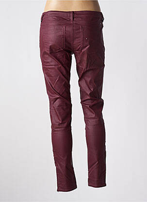 Pantalon slim buzunare violet TEDDY SMITH femeie