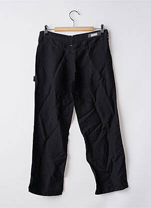 Pantalon trei sferturi croială dreaptă negru CIMARRON femeie