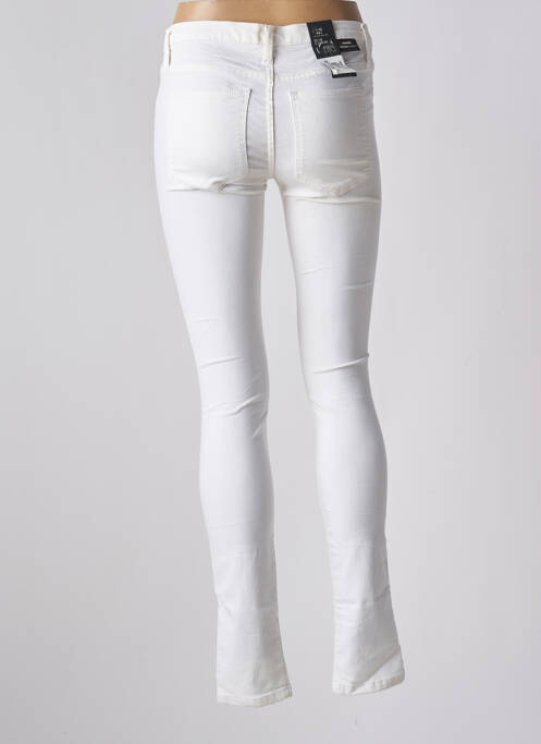 Pantalon slim alb DRDENIM femeie