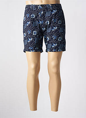 Șort țesătură poplin mărime normală albastru SCOTCH & SODA bărbat