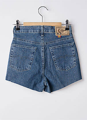 Șort țesătură denim talie înaltă albastru CIMARRON femeie
