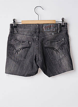 Șort țesătură denim talie joasă negru KAPORAL femeie