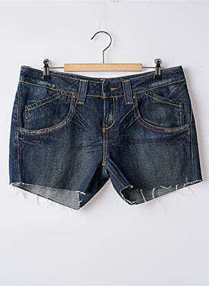 Șort țesătură denim talie joasă albastru TEDDY SMITH femeie