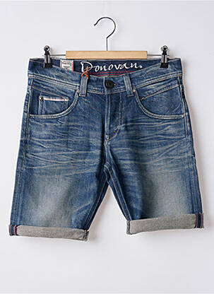 Bermudă țesătură denim mărime normală albastru DONOVAN bărbat