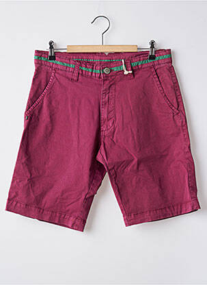 Bermudă roșu RECYCLED ART WORLD bărbat