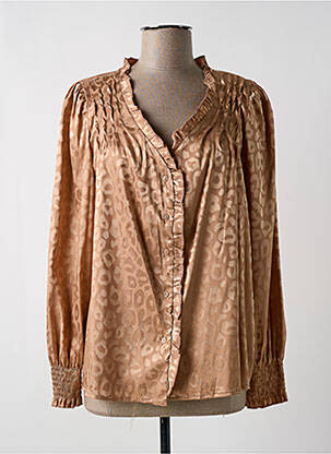 Cămașă bej V.CODE femeie