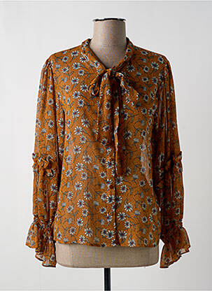 Cămașă portocaliu CONTEMPLAY femeie