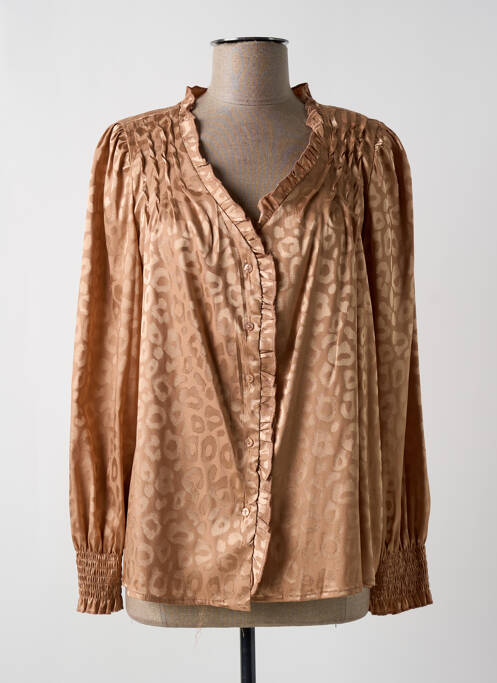 Cămașă bej V.CODE femeie