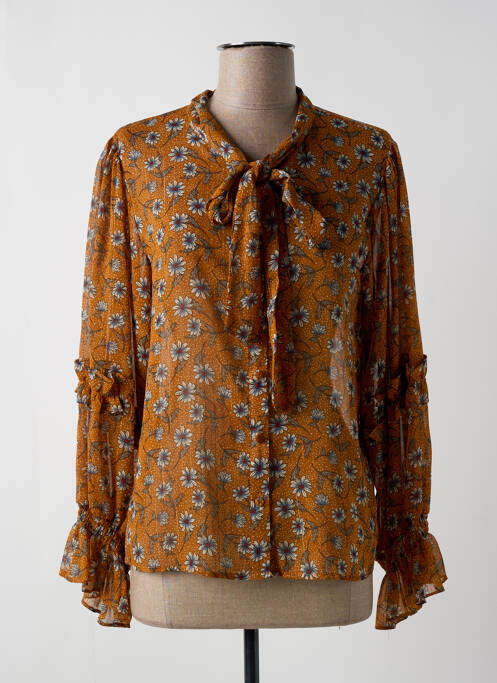 Cămașă portocaliu CONTEMPLAY femeie