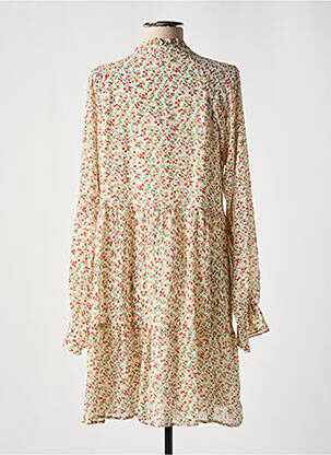 Rochie midi imprimeu floral mâneci lungi bej ANNA ELLIS femeie