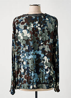 Top elasticitate mâneci lungi albastru BETTY BARCLAY femeie