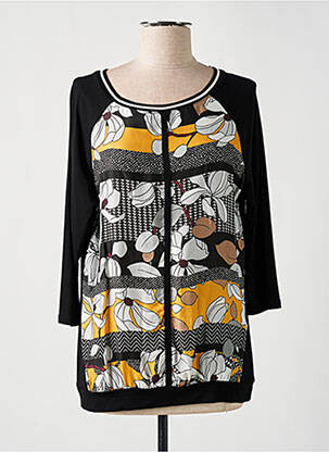 Top elasticitate mâneci lungi negru BETTY BARCLAY femeie