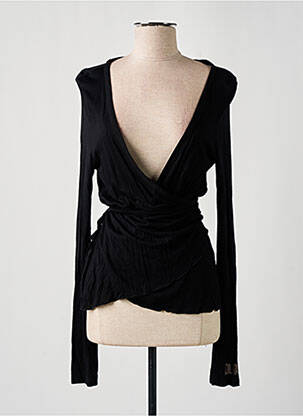 Cardigan petrecut elasticitate negru NOLITA femeie