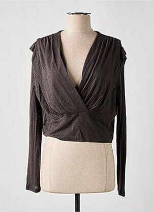 Top gri SUNCOO femeie