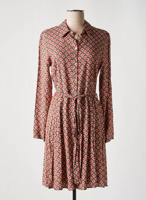 Rochie midi roșu C'EST BEAU LA VIE femeie