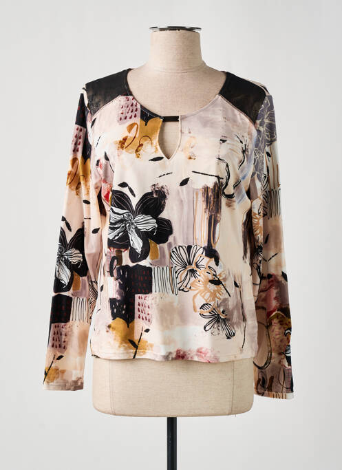 Top bej PAUSE CAFE femeie