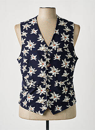 Vestă fără mâneci albastru BY CHARLIE B bărbat