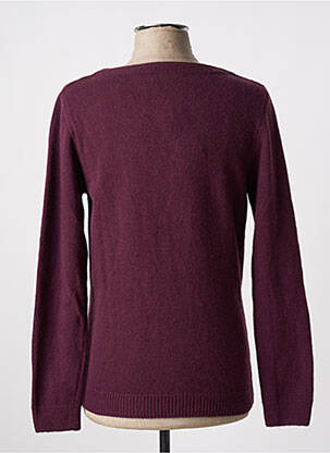 Vestă cu mâneci lungi guler în v violet KNOWLEDGE COTTON APPAREL bărbat