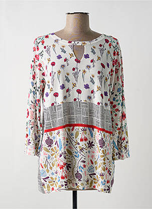 Pulover alb JEI'S BY LETIZIA DENARO femeie