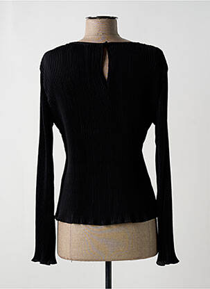 Bluză guler rotund mâneci lungi negru VERO MODA femeie