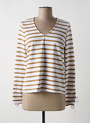 Tricou mâneci lungi mâneci lungi alb VERO MODA femeie