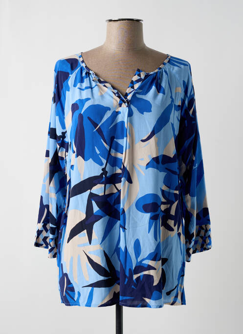 Tunică mâneci lungi imprimeu fantezie albastru BETTY BARCLAY femme