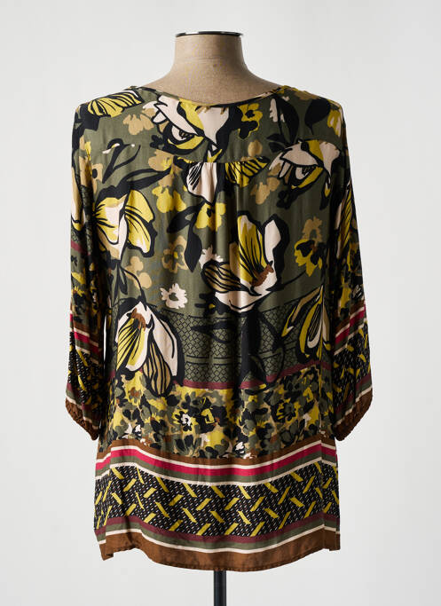 Tunică mâneci lungi guler rotund verde BETTY BARCLAY femme