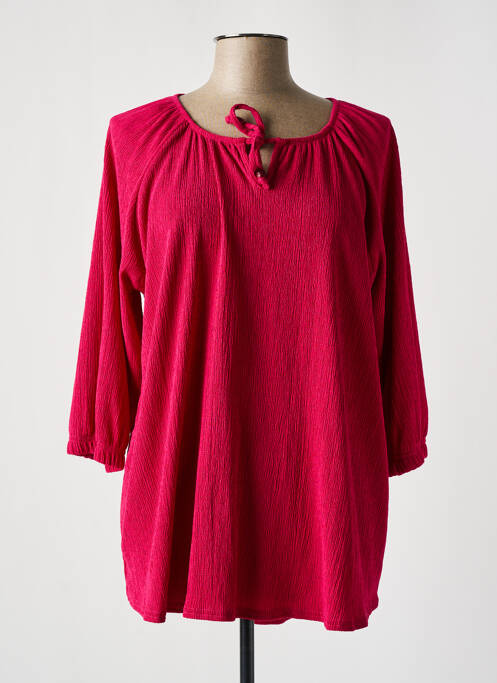 Tunică mâneci lungi roz KAKIE femeie