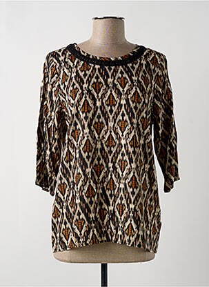 Bluză maro GEISHA femeie