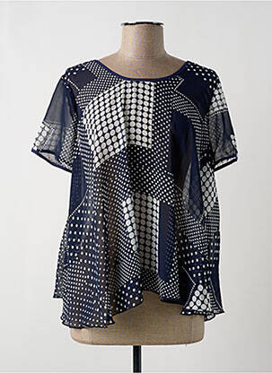 Bluză albastru AKELA KEY femeie