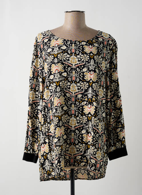 Tunică mâneci lungi negru GARCIA femeie