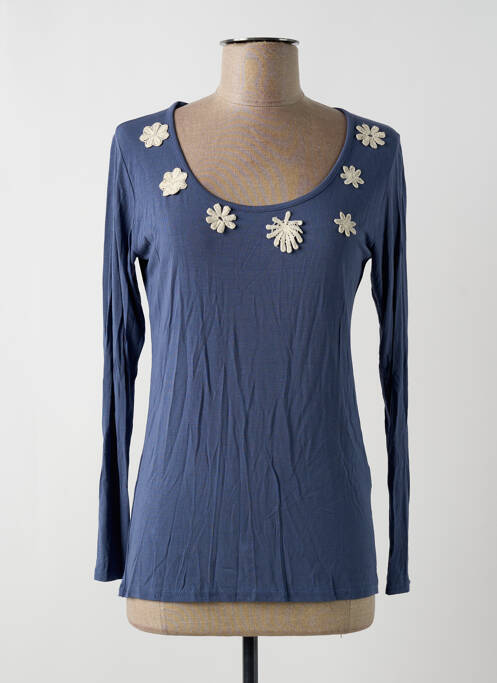 Top albastru MISS MISS femeie