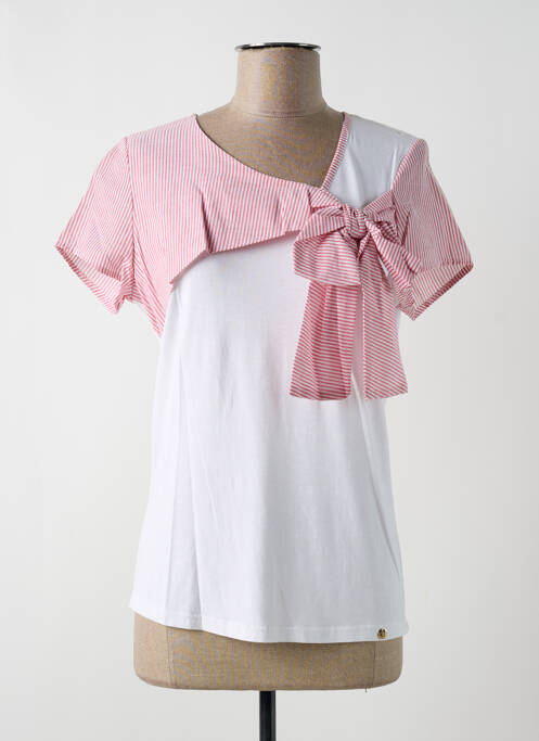 Top alb RINASCIMENTO femeie