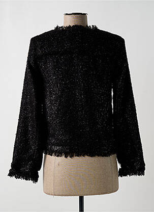 Jachete elegante buzunare negru SUNCOO femeie