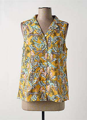 Cămașă galben C'EST BEAU LA VIE femeie