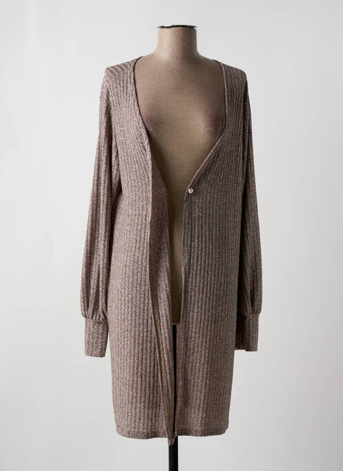 Vestă cu mâneci lungi roz GILMA D'AGO' femeie