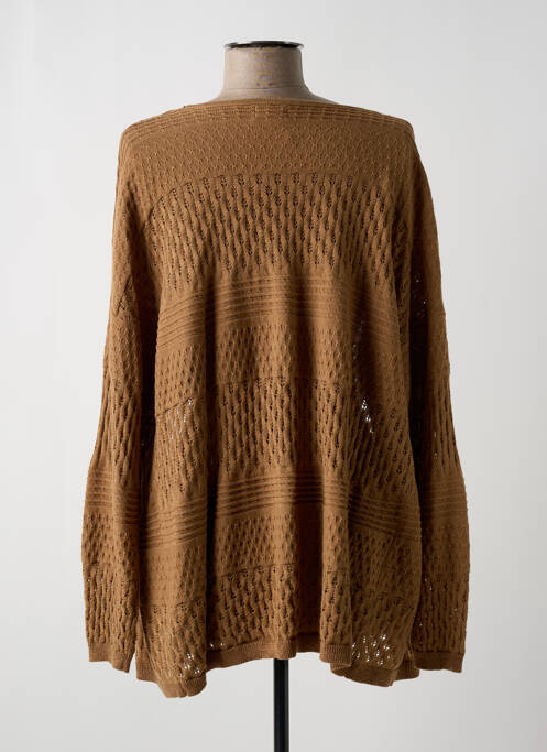 Vestă cu mâneci lungi maro SEASON femeie