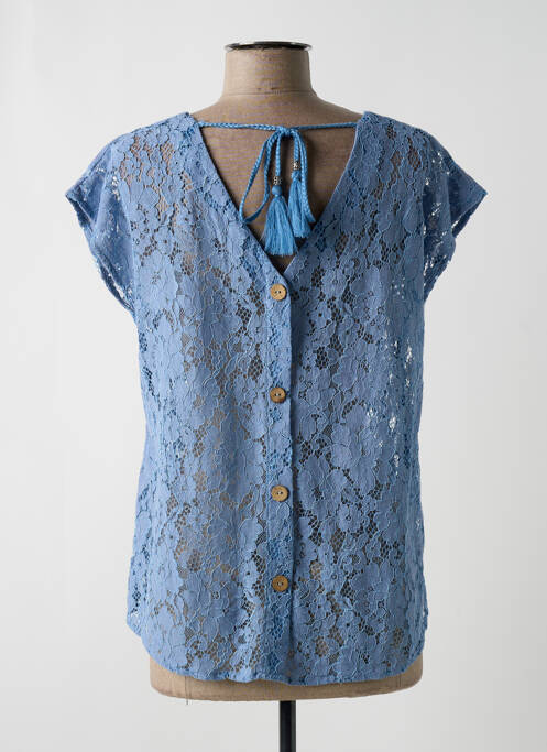 Top albastru SARAH JOHN femeie