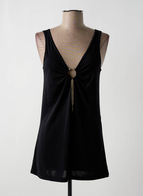 Tunică fără mâneci negru JAD femeie