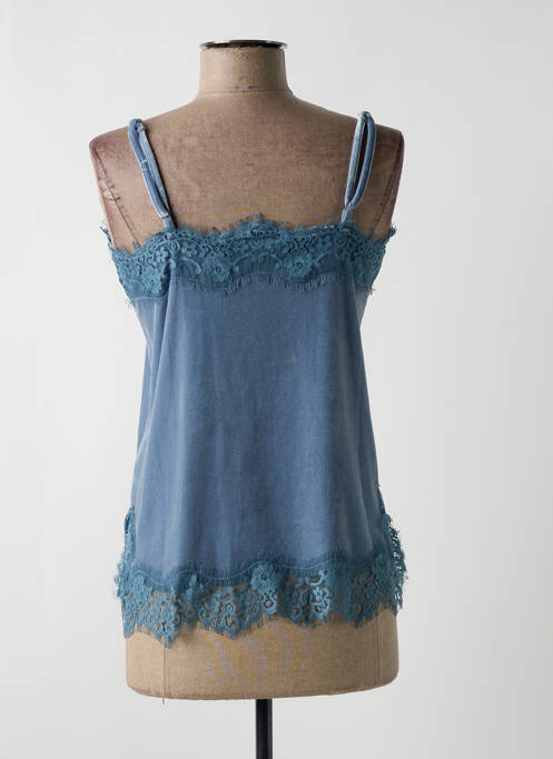 Top albastru SCHOOL RAG femeie